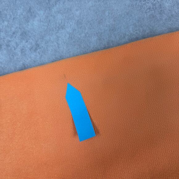 NWT Only NY Mens Large Orange Hoodie Sweatshirt FLAWED - Picture 4 of 15